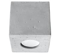 Sollux Lighting Quad plafonnier 1x6 W gris SL.0489