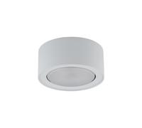 PLAFONNIER BLANC FLEA SPOT NT 1X GX53/ 12W IP20 ACIER 8202