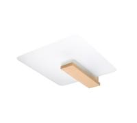Sollux Lighting Plafonnier Lappo SL.1095 2x60 W blanc-bois