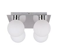 Plafonnier Candellux Oden 4xG9 40W chrome blanc 25cm