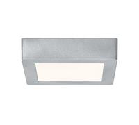 Plafonnier carré chromé Paulmann Lunar LED 11W 3000K 17cm