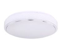 Plafonnier ciel étoilé chambre lampes plafonnier LED plafonnier chambre moderne, opale, 1x 24W 1800Lm blanc chaud-blanc froid, DxH 37,5 x 7,5 cm
