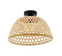 Plafonnier CLAVERDON E27 1X40W en acier noir D370mm