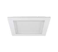 Plafonnier connecté PADROGIANO-Z LED 27,9W en acier blanc 450x450x50mm