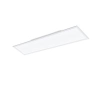Plafonnier connecté SALOBRENA-A LED 31,5W en aluminium blanc 1200x300x50mm