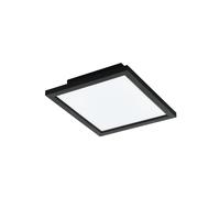 Plafonnier connecté SALOBRENA-Z LED 15,3W en aluminium noir 300x300x50mm