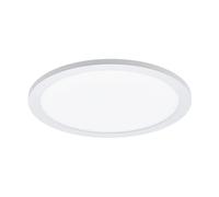 Plafonnier connecté SARSINA-C LED 16W en aluminium blanc D300mm