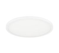 Plafonnier connecté SARSINA-Z LED 33,5W en aluminium et acier blanc D450mm