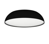 Plafonnier connecté TOLLOS-Z LED 3X11W en aluminium et acier noir et blanc D550mm