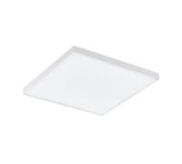 Eglo connect.z Panneau LED connecté Turcona-Z, plafonnier 45 cm, lampe de plafond intelligente ZigBee contrôlable par appli et commande vocale, blanc chaud - froid, RGB, dimmable