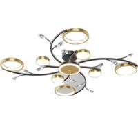 Plafonnier, contrôle intelligent, fonction de variation de l'intensité lumineuse, 8 lampes