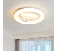 Plafonnier crème, Lampe Nuage, Lampe Ours Polaire, plafonnier LED encastré, Lustre Moderne