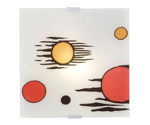 Plafonnier de haute qualité 2 x E14 éclairage mural lampe en verre Eglo 87516o