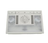 Plafonnier de lecture, lampe de lecture à dôme gris 6Q0959613A Remplacement d'accessoire de voiture pour Seat Altea Leon Toledo