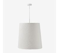 Plafonnier Delmore En Tissu Bou lanc