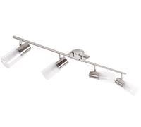 Plafonnier design barre lumineuse de bureau barre de spot en verre mobile o804544