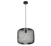 Plafonnier design industriel en métal Spirit - H. 115 cm - Noir