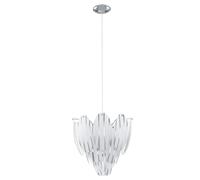 Plafonnier design suspension suspension verre décor chrome éclairage EGLO 92502