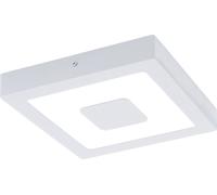Plafonnier d'extérieur à LED Iphias 22,5 x 22,5cm blanc