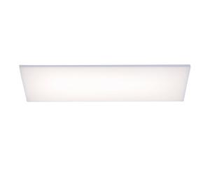 Plafonnier dimmable chambre lumière LED salon télécommande, mémoire de circuit CCT, RGB LED 28W 2600lm 3000K blanc chaud, LxlxH 60x30x7 cm