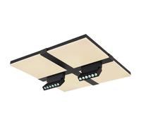 Plafonnier dimmable lampe de salon spots LED télécommande mobile minuterie