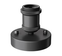 Plafonnier/douille de lampe RETRA noir mat 1x E27 max. 60W