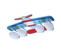 Plafonnier Durable Lustre Décoration De Jardin d'enfants Lumières Chambre d'enfant Chambre Lumineuse Chambre LED Plafonnier d'avion E14x4 yd