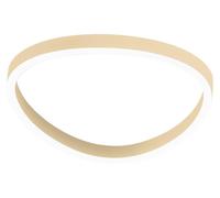 Plafonnier Ecaris P/P 38W+8W Led 2200-2300Lm Cct 3000K/4000K Dimmable En Aluminium New Beige - Gealuce