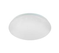 Plafonnier effet ciel étoilé Plafonnier avec changeur de couleurs, LED RVB 15 watts blanc chaud 580 lumens, dimmable, télécommande, 29x9cm, salon chambre