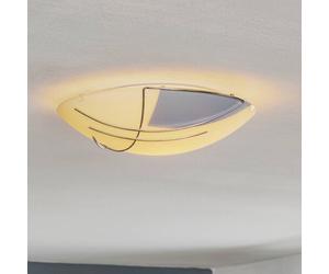 Plafonnier Élégant Reyon chromé, satiné, argenté
