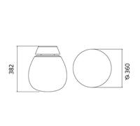 Plafonnier Artemide Empatia Blanc