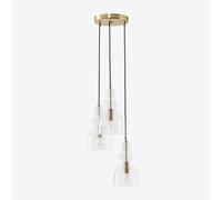 SKLUM Plafonnier en Cristal avec 3 Points Lumineux Bezany
