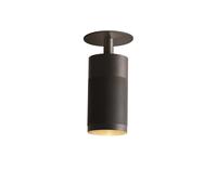 Plafonnier Encastré Cartouche Laiton Laiton Clip-Fit