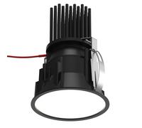 Plafonnier Encastré LP70 Ø8 6,5 W 2700 K et Dali Noir