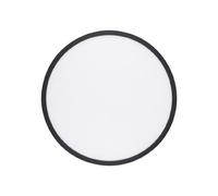Plafonnier encastré noir 40 cm IP54 1 LED 36 W