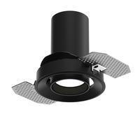 Plafonnier Encastré sans Bordure LP 51 2700 K et Interrupteur Marche/arrêt Noir