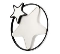Plafonnier enfant étoiles blanc/brun LED 36W Candellux