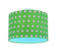 Plafonnier Enfants Chambre Motif Football Lampe TÉLÉCOMMANDE en kit avec ampoules LED RGB incluses