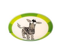 Plafonnier Enfants Lampe murale éclairage jeu chambre motif zèbre rayures vertes grises EGLO 94457