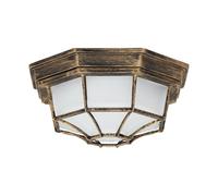 Rabalux Milano plafonnier extérieur 1x100 W doré 8376