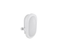 Plafonnier étanche blanc ovale LED 6W 4000K IP65 Struhm