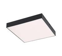 Plafonnier extérieur carré LED 18W Tartu noir Rabalux