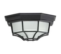 Rabalux Milano plafonnier extérieur 1x100 W noir 8346
