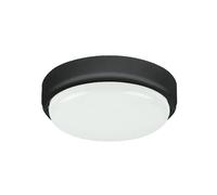 Rabalux Hort plafonnier extérieur 1x15 W blanc-noir 7407
