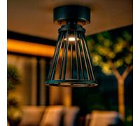 Ledkia Plafonnier Extérieur LED 6W Aluminium Bradda Noir