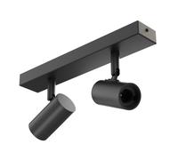 Plafonnier FARE 2 flammes noir mat 2x E27 max. 60W