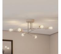 Plafonnier Flower 177 Opviq, dimmable, beige, Salon / Salle à manger, Métal, Moderne, Plafonnier