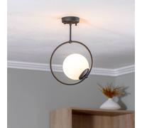 Plafonnier GMN-000013 Opviq, dimmable, noir, Salon / Salle à manger, Moderne, Plafonnier