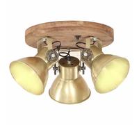 Plafonnier Industriel 25 W Argenté 42x27 cm E27 Suspendue Eclairage vidaXL