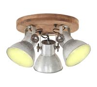 Vidaxl Lampe Murale Industrielle Argenté 45x25 Cm E27